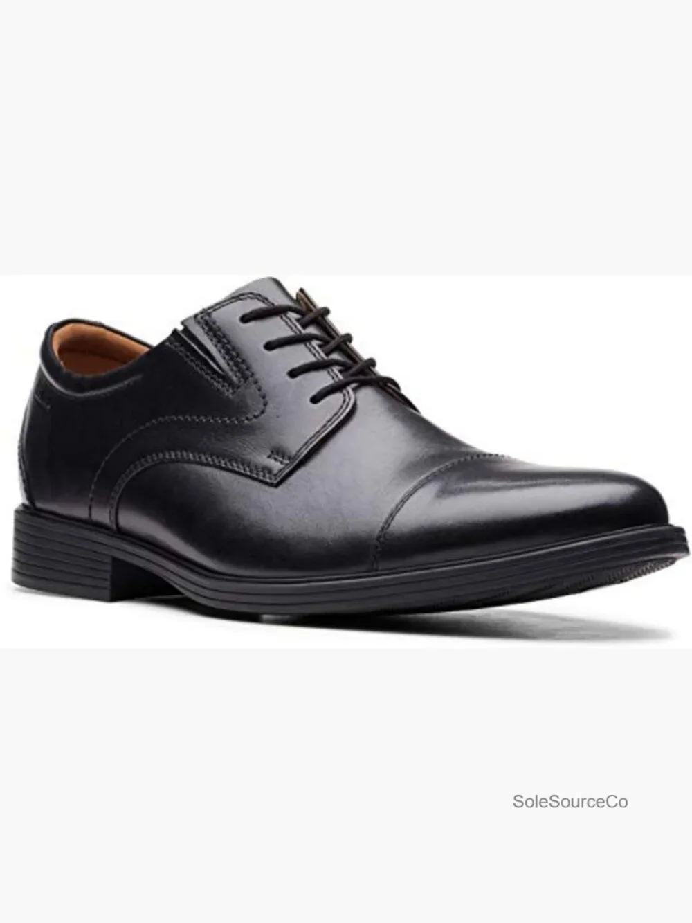 Men's Cap Oxford Lace-Up Dress Shoes Leather Ortholite Cushioned Casual